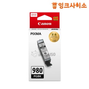 PGI-980PGBK (캐논 980PGBK) 정품잉크 검정(안료) PIXMA TS9590
