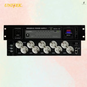 유니텍 AT6 UNITEK 6채널 10구 순차전원공급기 전원 과부하 충돌방지