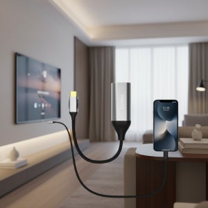 C to VGA 젠더 연결 어댑터 USB-C 타입C 변환 컨버터 모니터연결 프리젠테이션