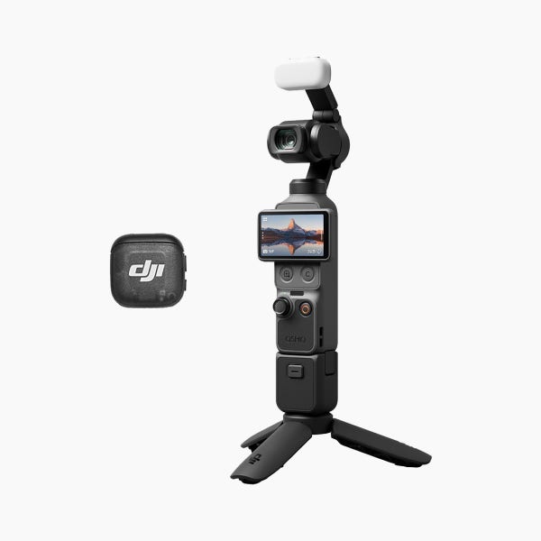 DJI Osmo Pocket 4 크리에이터콤보 짐벌 카메라