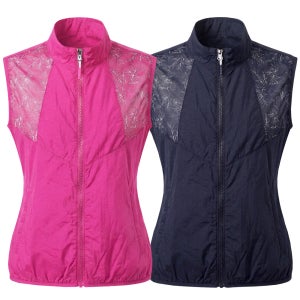 1+1 여성등산조끼 여름 아웃도어 스판 쿨 베스트