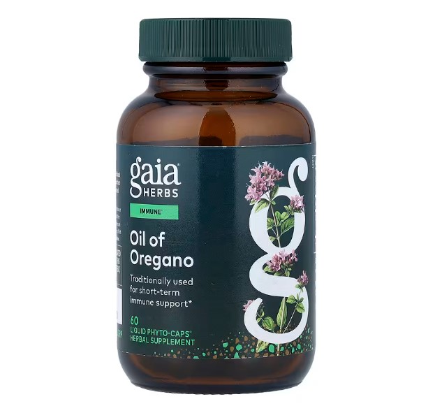 가이아허브스 <b>오레가노</b>오일 <b>60캡슐</b> 카바크롤 Oregano