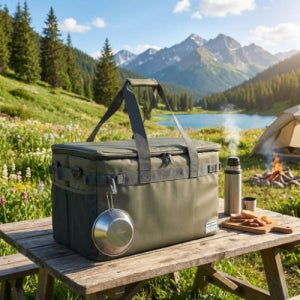 베르만 아웃도어 프로 보온보냉 쿨러백 캠핑 아이스백 소프트 아이스박스 보냉가방 36L 카키