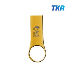 전제품 각인서비스 TKR USB 2.0 메모리 16GB, T10(골드)