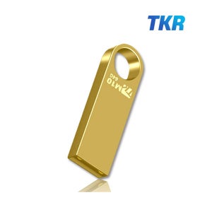 전제품 각인서비스 TKR USB 2.0 메모리 64GB, M10(골드)