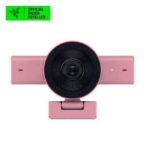 레이저코리아 Kiyo V2 4K 30FPS Ai기반 고해상도 웹캠 쿼츠 핑크