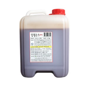 맛죤식품 업소용 닭 강정소스(매운맛) 매콤한 치킨 소스 10kg