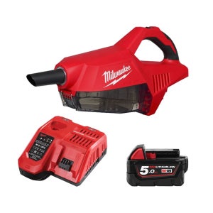 밀워키 M18 BLCV2-501 콤팩트 진공청소기 II 18V 5.0Ah 배터리 1개 세트