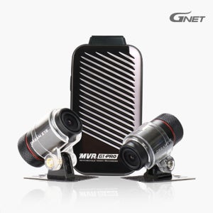 지넷 MVR G1 PRO 오토바이 바이크 블랙박스 64GB 2채널 FHD/HDR