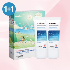 (1+1) 상떼 수더 선에센스 듀오 기획 SET 끈적임 없이 수분 가득한 선크림