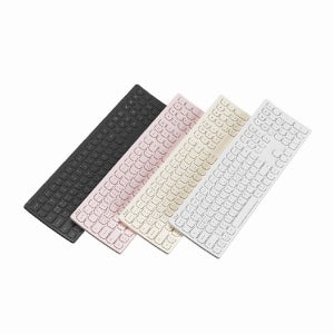 엑토 커브드 블루투스 키보드 B605 핑크 엑토