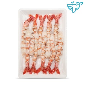 초밥용 왕 새우 자숙 새우 살 냉동 흰다리 새우10미 320g, 10개