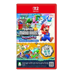 [스위치2 미개봉] 슈퍼마리오 브라더스 원더 다 함께 방울 파크 한글판 / 미개봉 새제품