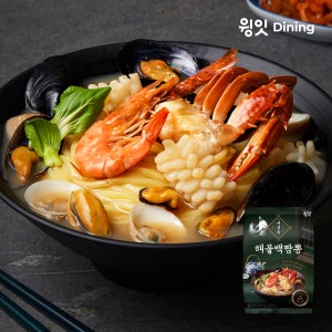 윙잇 Dining 여경옥셰프 해물백짬뽕 순한, 630g, 2개