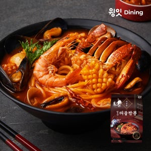 윙잇 Dining 여경옥셰프 해물짬뽕 얼큰, 630g, 3개