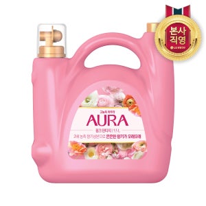 아우라 고농축 섬유유연제 대용량 5.5L 핑크 판타지
