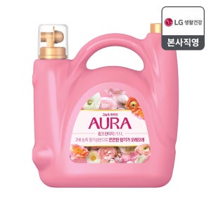 아우라 고농축 섬유유연제 대용량 5.5L 핑크 판타지