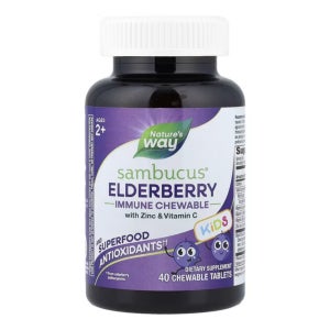 네이처스 웨이 키즈 삼부커스 엘더베리 츄어블 40정 2세 이상