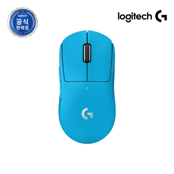 로지텍코리아 공식 G PRO X SUPERLIGHT 2 Cyan 게이밍 마우스
