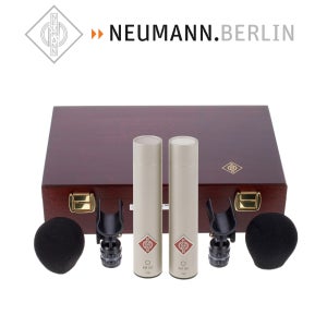 노이만 Neumann KM183 스테레오 세트 펜슬형 스튜디오 녹음용 공연용 마이크