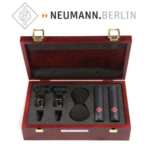 노이만 Neumann KM183 스테레오 세트 펜슬형 스튜디오 녹음용 마이크 (블랙)