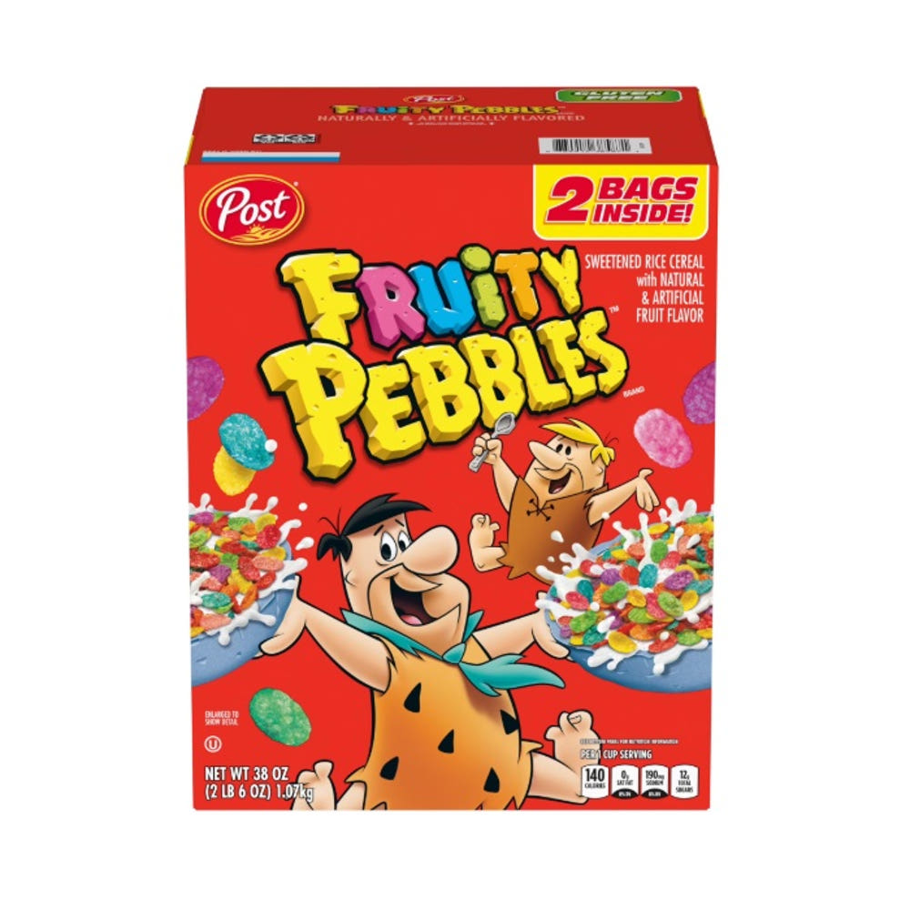 포스트 <b>프루티</b> 페블 스위튼드 라이스 시리얼 1.07kg