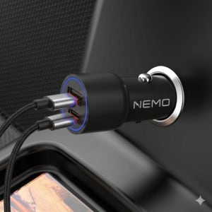 디메르 차량용 고속 충전기 시거잭 PD20W PPS3.0 + QC3.0 18W