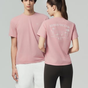 [세르지오타키니] U MCCC 에디션 그래픽 티셔츠 (Pink) TXRS13463