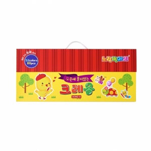 동아 크레용 노랑병아리 52색 60본