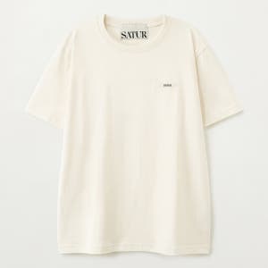[세터] 수피마 베이직 크루넥 반팔 티셔츠 크림