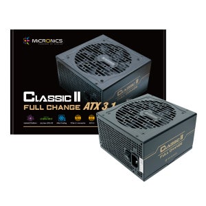 마닉 CLASSIC PC 컴퓨터 PC조립파워 파워서플라이 900W, 실버 블랙, 마이크로닉스