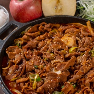 제육볶음 10팩 양념 불고기 목살 구이 수제 과일양념 간단 간편 안주 야식 220g