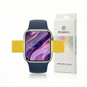 애플워치 필름 플리바바 고선명 웨어러블 액정보호필름 Apple워치 9 8 7, 45mm, 2매입