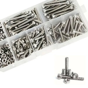 150개 상자 M3 볼트 12MM 8MM 육각형 20MM 25MM 16MM 나사 소켓