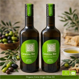모니니 유기농 코라티나 엑스트라 버진 올리브유 500ml x 2