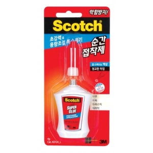 3M 스카치 순간접착제 액상타입 4g (AD124L)