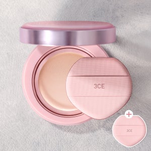 [유트루PICK] 3CE 핏팅 메쉬 커버 쿠션 11g SPF40, PA+++ 모공 커버 편안한 세미매트쿠션 (+퍼프)