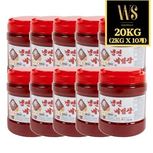 [강원] 냉면 비빔장 2kg x 10개 [ 비빔냉면 업소용 대용량 20kg ]