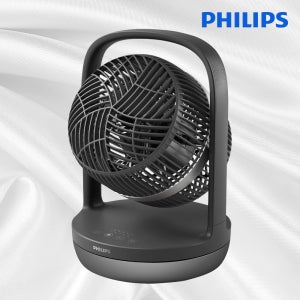 [26년 최신형] 필립스 서큘레이터 선풍기 SilentWings 23dB 초저소음 공기순환 탁상용 캠핑용