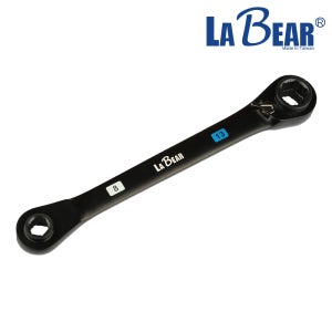 Labear 라베어 4 in 1 양방향 라쳇 렌치 멀티 스패너 기어렌치 (No.813)