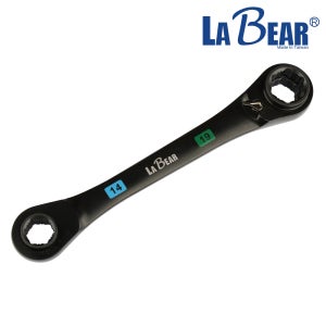 Labear 라베어 4 in 1 양방향 라쳇 렌치 멀티 스패너 기어렌치 (No.1419)