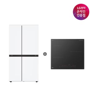 LG 디오스 AI 오브제컬렉션 냉장고 (양문형)  + LG 디오스 인덕션 (S836MQQ012 + BEI3ASB2OE)