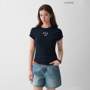스파오 U.S.A 슬림핏 반팔티 SPRPG26G50
