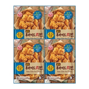 오뚜기 오즈키친 골든후라이드치킨 350g, 4개