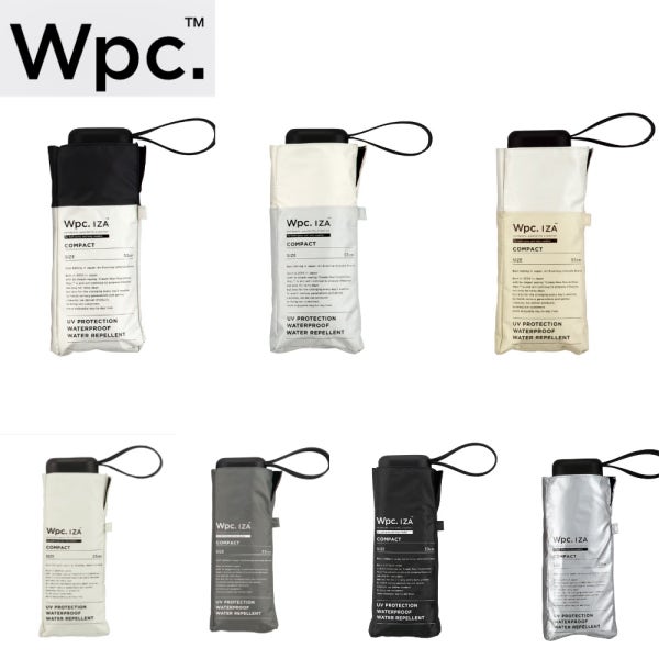 WPC IZA 일본양산 초경량 우양산 방수 암막 미니 UV 자외선 차단 휴대용