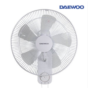 업소용 가정용 사무실 벽 식당 저소음 주방 매장용 거실 화이트 5엽 대우 벽걸이 선풍기 40cm