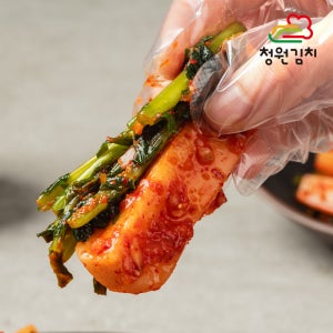 [청원김치] 국내산 100% 총각김치 알타리김치 3kg HACCP 아삭하고 시원 맛