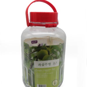 파사바체 유리병 매실병 과실주병 담금주병 매실주병 과일청 8L
