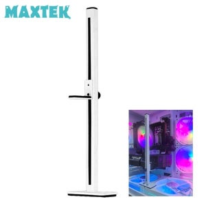 맥스텍 MT954 그래픽 카드 지지대 수직장착 메탈 거치대 브라켓 화이트 20CM 받침대 CPU쿨러 VGA 카드 지지대 쿨러결속