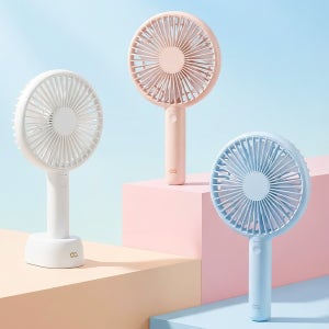 오아 라운드핸디맥스 미니 휴대용 선풍기 초강력 무선 BLDC 핸드 손풍기